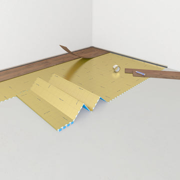 JK139+ NEU Silent Design Unterlage 1,5mm mit Anti-Rutsch Oberfläche mit AluTape 10,2 m2 pro Einheit