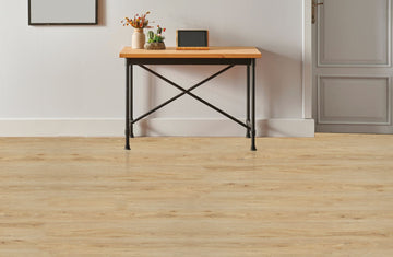 Klick-Vinyl in Holzoptik - Farbe Beige im Dekor Aquamarin