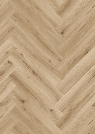 Designböden555 Wooden Styles Herringbone Click 702H Oak cream 7,0/0,55 mm m. IXPE