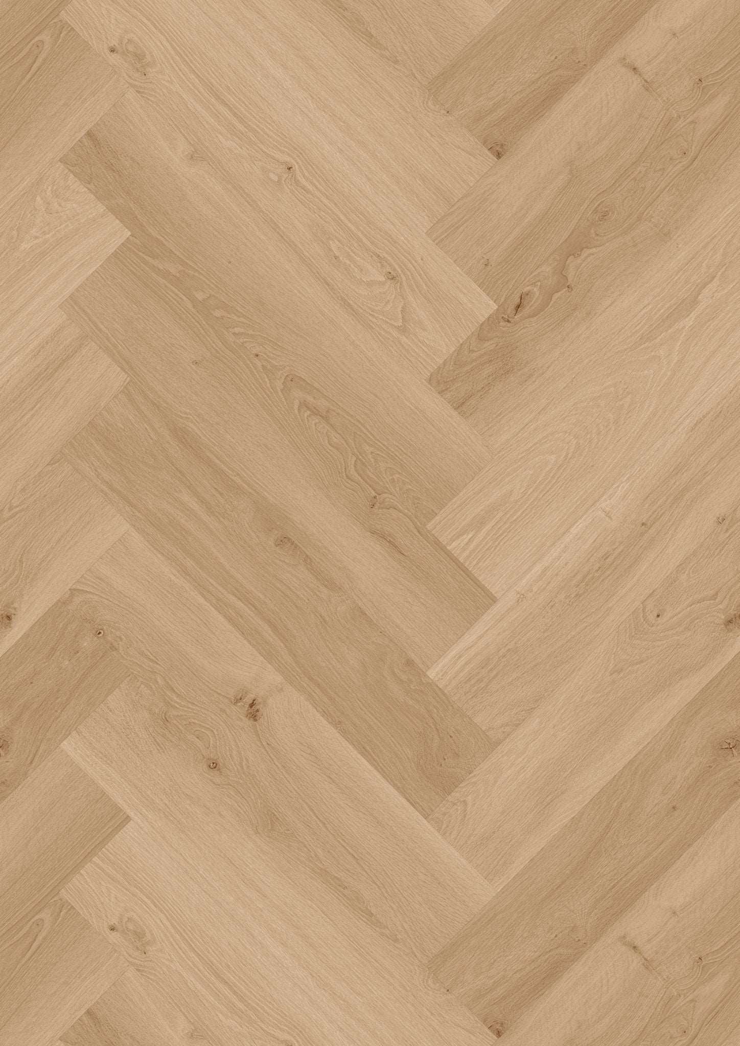 Designböden555 Wooden Styles Herringbone Click Oak blond 7,0/0,55 mm m. IXPE Zum Klicken