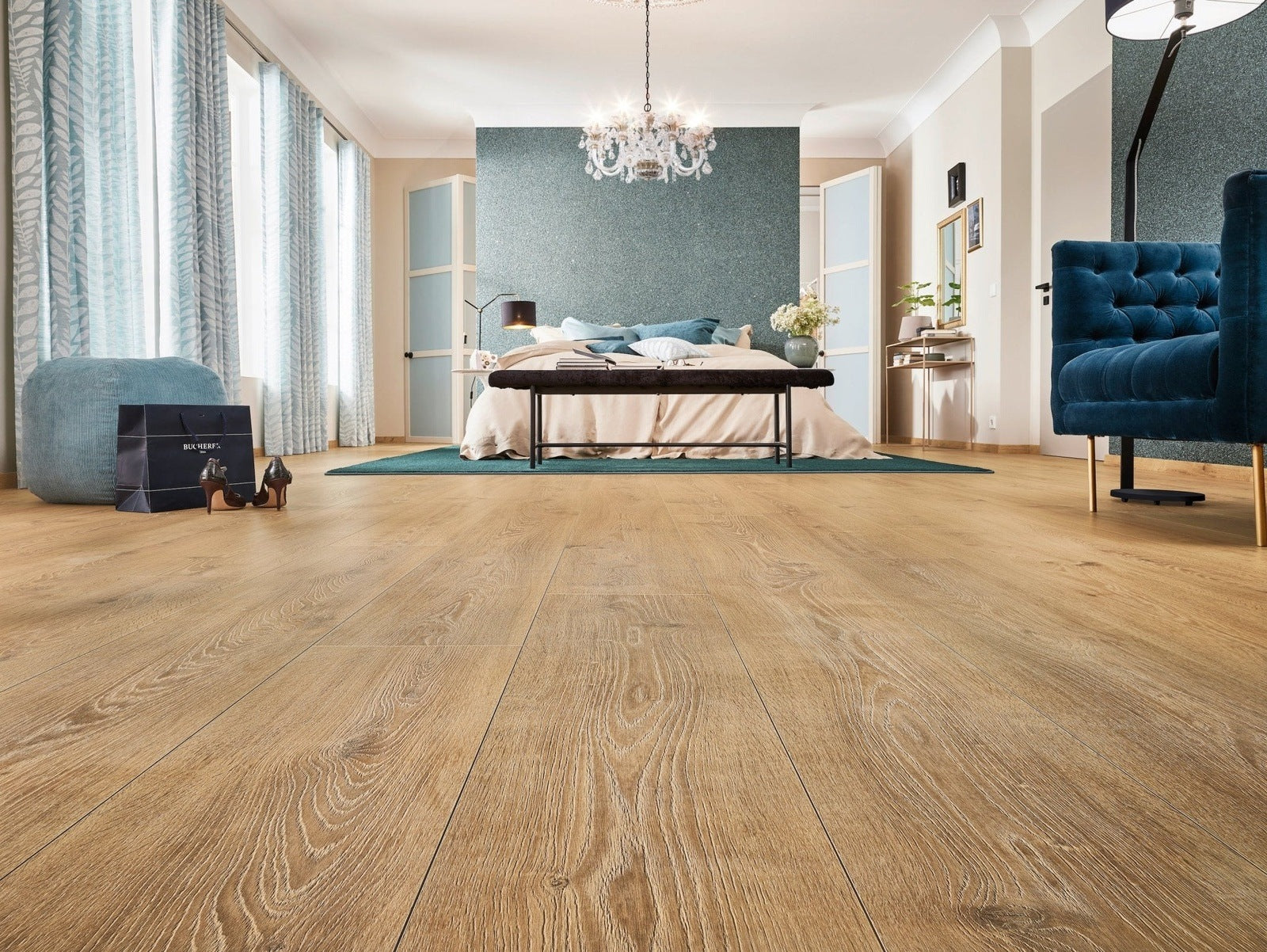 JOKA Deluxe WESTSIDE 932 LDX LangDiele Laminatboden mit "DUO-Connect+"-System Oak Montana Laminat