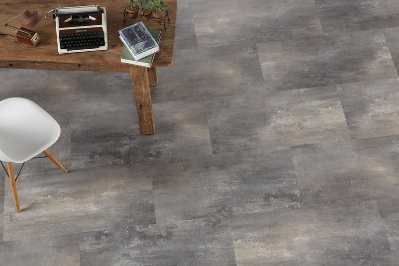 Natural slate - indium grey Zum Kleben